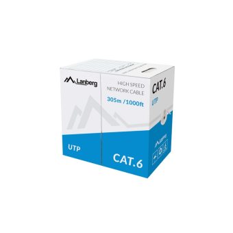 Lanberg Lan Cable U/UTP Cat.6 305 m Grey LCU6-11CU-0305-S