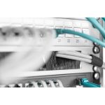 Digitus 19" Rackmount 1U Cable Brush Management Panel Grey DN-97660 - Image 3