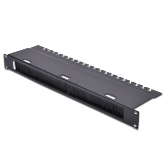 Digitus Rackmount 1U  Cable Management Panel Black DN-19 ORG-3U-SW