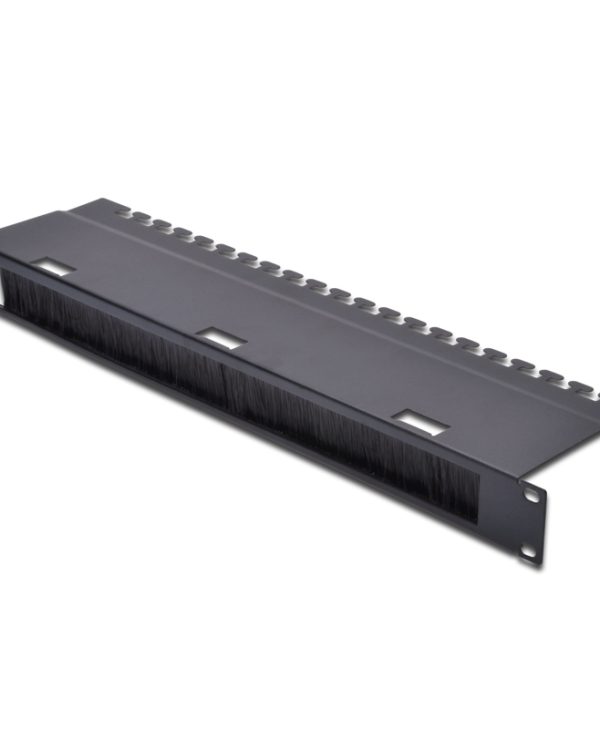 Digitus Rackmount 1U  Cable Management Panel Black DN-19 ORG-3U-SW