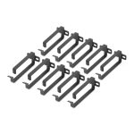 Digitus 19" Rackmount 2U Cable Management Ring 10pics Black DN-19 ORG-2-SW - Image 2