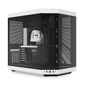 HYTE Y70 Midi Tower Tempered Glass Modern Aesthetic Black/White CS-HYTE-Y70-BW