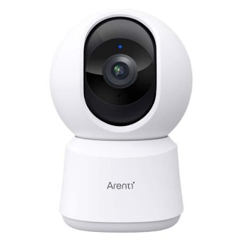 Arenti Indoor 2.5K 5MP UHD Wi-Fi Pan-Tilt Baby Monitor / Pet Camera White P2F