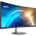 MSI Pro MP341CQ 34" UWQHD VA 100Hz Curved Business Monitor Black 9S6-3PB2CT-005 - Image 2
