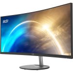 MSI Pro MP341CQ 34" UWQHD VA 100Hz Curved Business Monitor Black 9S6-3PB2CT-005 - Image 3