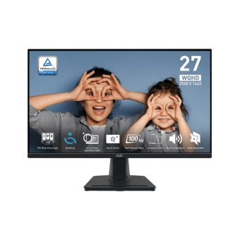 MSI Pro MP275Q 27" WQHD IPS 100Hz Business Monitor Black 9S6-3PC3CM-029