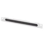 Digitus 10" Rackmount 0.5U Cable Brush Management Panel Grey DN-10 ORG-1/2U