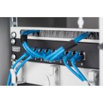 Digitus 10" Rackmount 0.5U Cable Brush Management Panel Grey DN-10 ORG-1/2U - Image 2