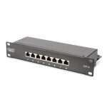 Digitus 10" Cable Patch Panel 1U Class E Cat6 8 ports Black DN-91608S