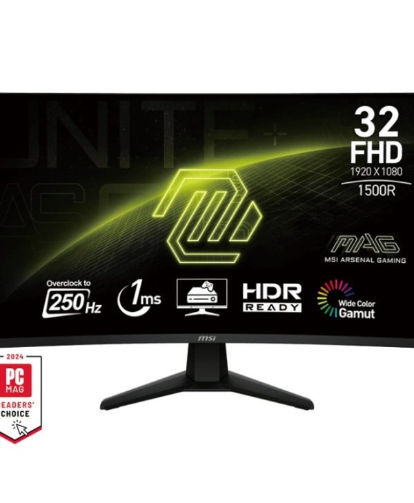 MSI MAG 32C6X 31.5" FHD VA 240Hz Gaming Monitor 9S6-3DD41M-012