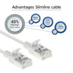 Intronics U/FTP Cat6a 32AWG Slim LSZH 10m White DC6910 - Image 5