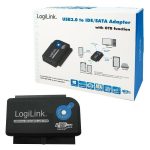 Logilink USB 3.0 to IDE & SATA 2.5"/3.5" Adapter with OTB(One Touch Backup) Black AU0028A - Image 3