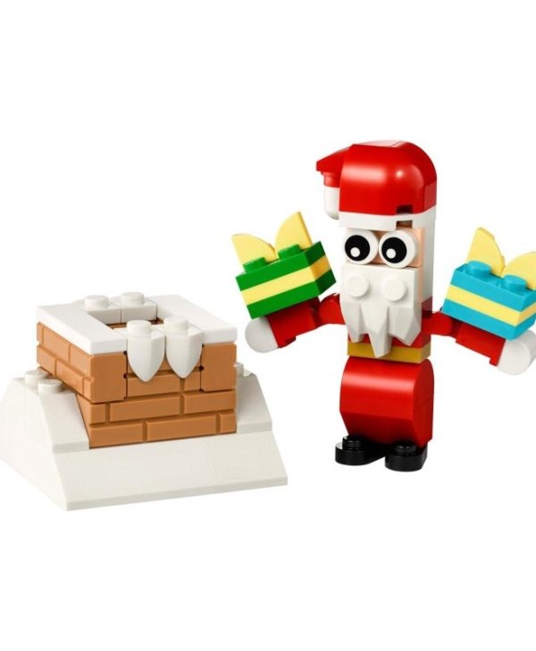 Lego Christmas Chimney Fun with Santa 30692