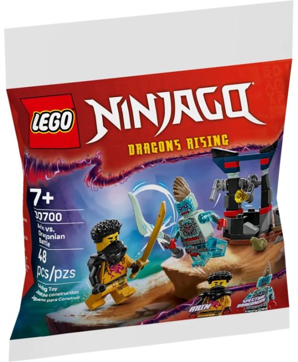 Lego Ningago Arin vs Dragonian Battle 30700