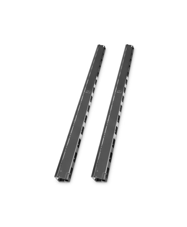 Digitus 19"  Rackmount 42U Vertical Cable Management 2pcs Black DN-19 ORG-42U-B