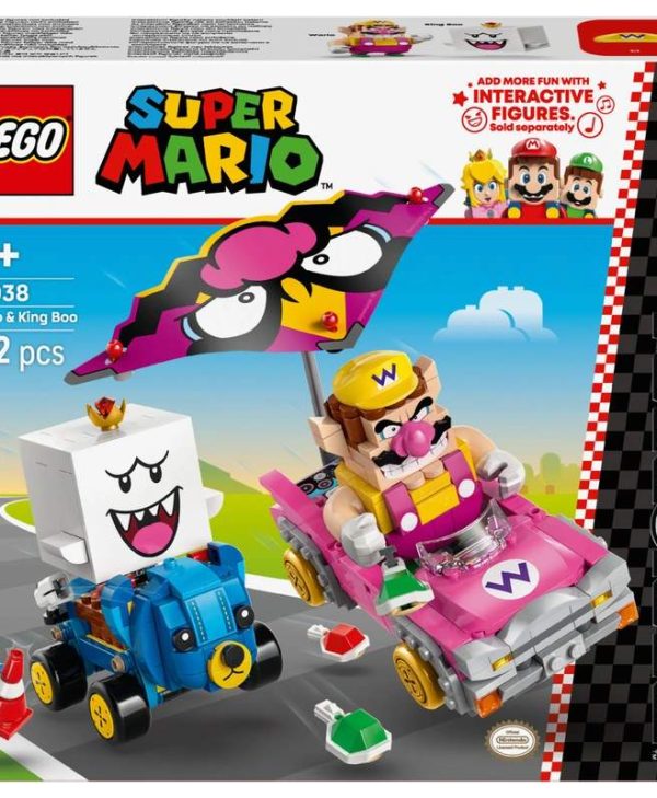 Lego Super Mario Kart Wario & King Boo 72038