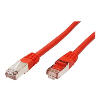 VALUE S/FTP Cat6 0.5m PIMF Red 21.99.1321-250