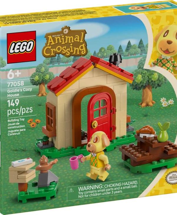 Lego Animal Crossing Goldie's Cosy House 77058