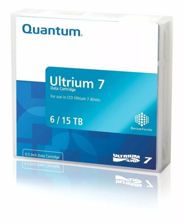 Quantum LTO-7 Ultrium 6TB/15TB 0.5" Data Cartridge MR-L7MQN-01