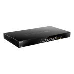 D-Link DMS-1100 8x RJ-45, 2x SFP+ PoE+ Rackmount Smart Managed Switch DMS-1100-10TP