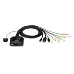 Aten KVM 2 Port USB-C DisplayPort Hybrid Switch CS52DP