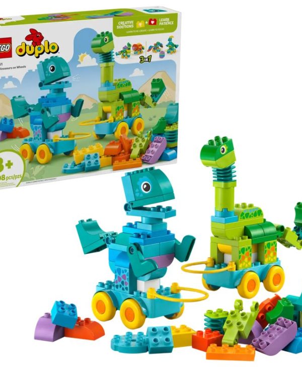 Lego Duplo 3in1 Dinosaurs on Wheels 10451