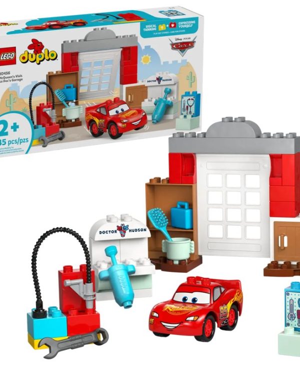 Lego Duplo McQueen's Visit to Doc's Garage 10456