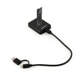 Gembird DD-U3M2 USB Type-C M.2 SATA/NVME SSD Docking Station Black DD-U3M2 - Image 3