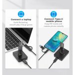 Gembird DD-U3M2 USB Type-C M.2 SATA/NVME SSD Docking Station Black DD-U3M2 - Image 4