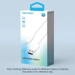 Vention USB-A 2.0 Male to Lightning 2.4A Male 1m Black LAMBF - Image 4