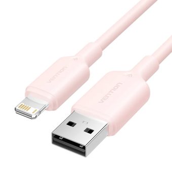 Vention USB 2.0 A Male to Lightning Male 2.4A  2m Pink LAMPH