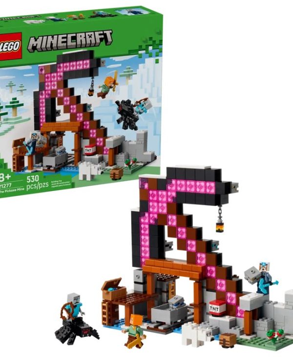 Lego Minecraft The Pickaxe Mine 21277