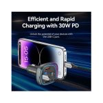 Vention Car Charger with FM Transmitter 3xUSB-A Black FFLB0 - Image 4