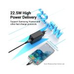 Vention Wall Charger 1XUSB-A PD22.5W White FACW0-EU - Image 3