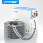 Vention UTP Cat.5e PoE Oxygen-Free Copper Cable for CCTV Camera 305M Gray IJCH305