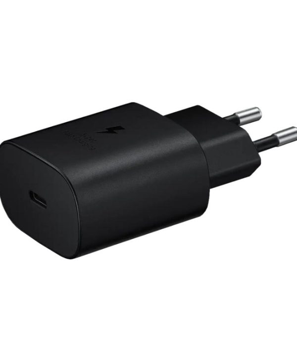 Samsung Gan Fast Charger without Cable, 1XUSB-C PD25W Black