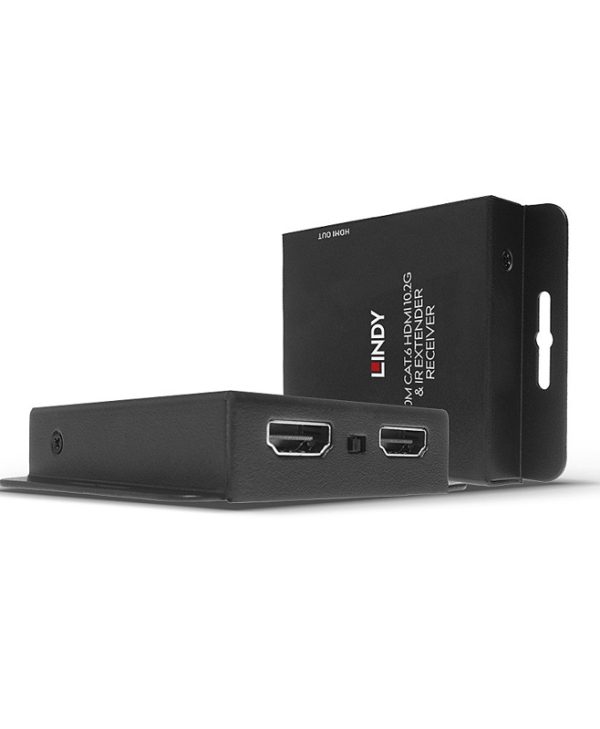 Lindy 70m Cat.6 HDMI 4K30 & IR Extender with PoC & Loop Out 38208