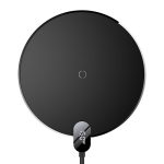Baseus Inductive Wireless CHarger Led 15W Black CCED000001