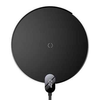 Baseus Inductive Wireless CHarger Led 15W Black CCED000001