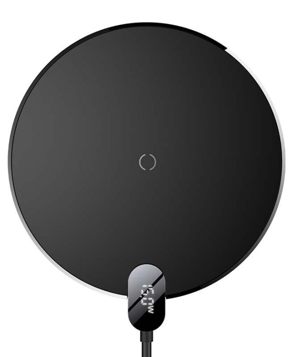 Baseus Inductive Wireless CHarger Led 15W Black CCED000001