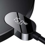 Baseus Inductive Wireless CHarger Led 15W Black CCED000001 - Image 4