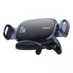 Baseus LightChaser Series Triple Coil Qi Wireless Magsafe Car Charger 15W Black C40355901111-00