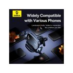 Baseus LightChaser Series Triple Coil Qi Wireless Magsafe Car Charger 15W Black C40355901111-00 - Image 4