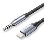 Vention Braided Lightning Male to 3.5mm Male 1 m Gray BMCHF - Image 2