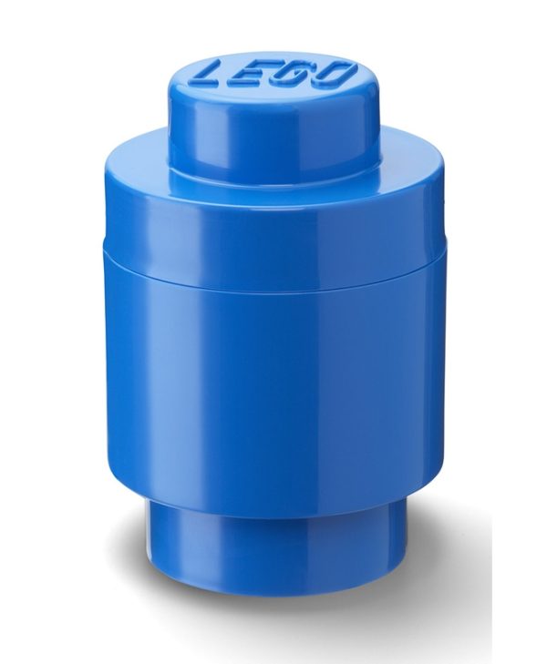 Lego Storage Brick 1 Round blue 4031731