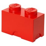 Lego Storage Brick 2 Square Red 40021730