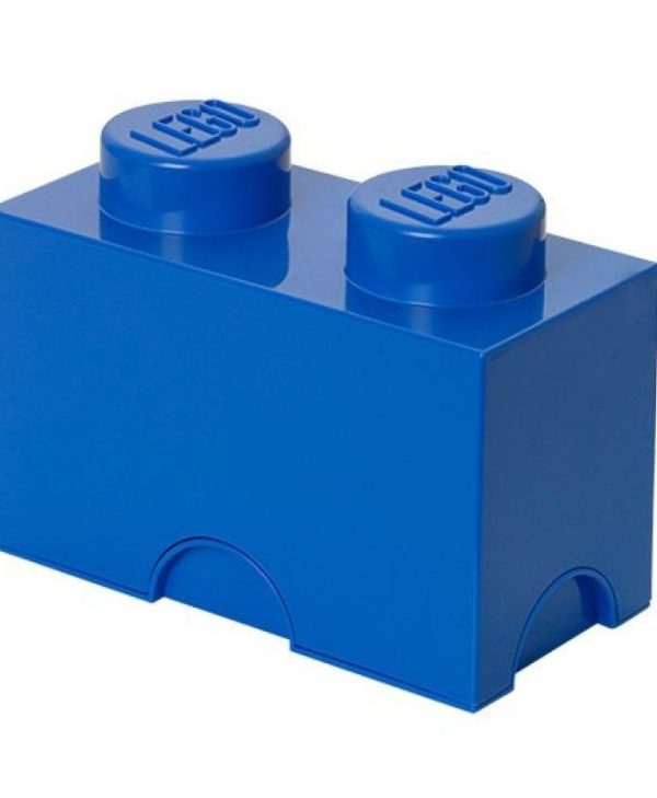 Lego Storage Brick 2 Square Blue 40021731
