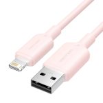 Vention USB 2.0 A Male to Lightning Male 2.4A 1m Pink LAMPF