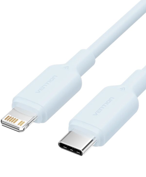 Vention Type-C 2.0 Male to Lightning Male 3A Cable 1m Blue LAKSF