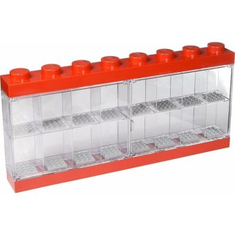 Lego Minifigures Display Case 16 Red 40660001